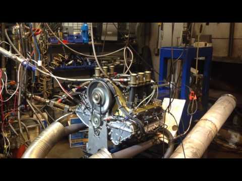 Porsche Race Engines on the Dyno