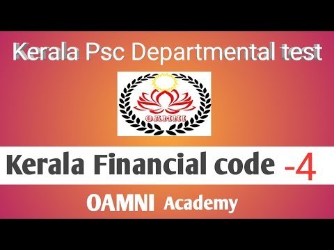 KPSC Departmental test classes / Kerala Financial Code Class - 4 / Expenditure.