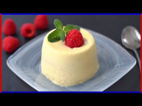 How To Make ITALIAN BAVARESE Vanilla and Raspberries Recipe