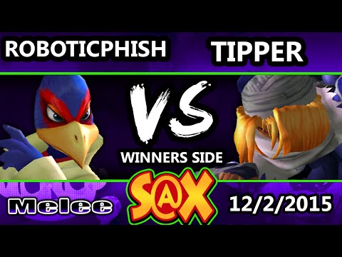 S@X 126 - Tipper (Sheik) Vs. RoboticPhish (Falco) SSBM Tournament - Smash Melee