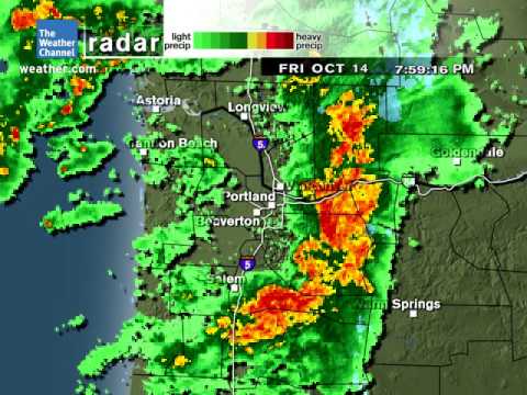 Custom WeatherStar XL: Portland, OR - 10/14/2016