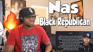 FIRST TIME HEARING- Nas - Black Republican ft. Jay-Z (REACTION)