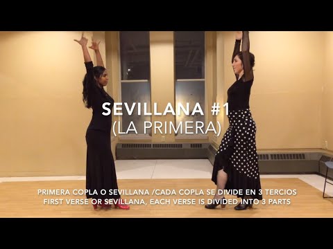 Sevillanas tutorial #1 (la primera) - Aprende a bailar Sevillanas