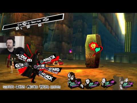 Persona 5 playthrough pt212 - Heading Back In....Coffin Battle! I'm a MOUSE?!