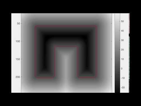 Mean Curvature Flow Simulation - Shape 1