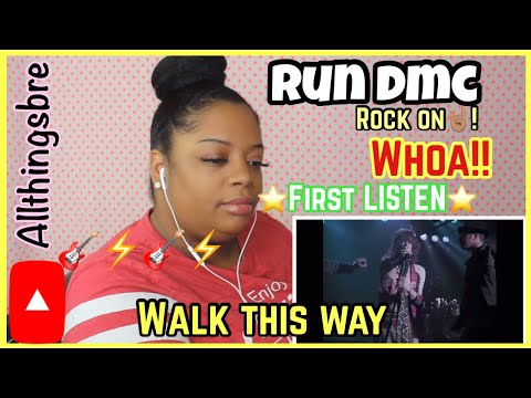 MY REACTION TO RUN DMC | WALK THIS WAY | FT. AEROSMITH