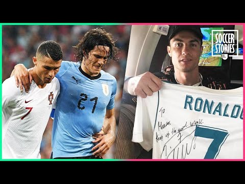 8 Times Cristiano Ronaldo Has Made A Beautiful Gesture... For His Opponents!