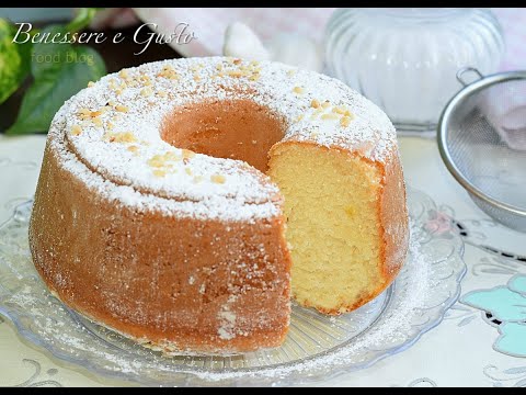 Ciambellone classico della nonna alto e soffice, quello che amano tutti