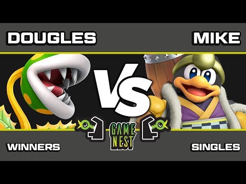 Game Nest Smash It Up: Dougles (Piranha Plant/Alph) vs Mike (King Dedede) - Winners Round 4