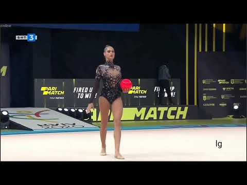 Vlada Nikolchenko Ball AA European RG Championships Kiev 2020