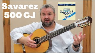 Video thumbnail for Savarez 500 CJ Guitar Strings DEMO REVIEW Cordoba C7 by Florentin Tise Plus