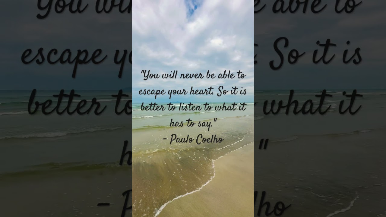 You will never be able to escape your heart. #quotes #love #life #hearttouching #genuinefeelings