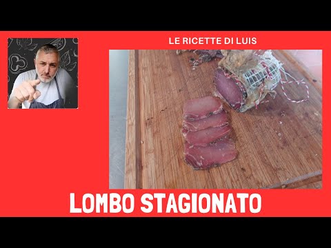 lombo stagionato semplice da fare