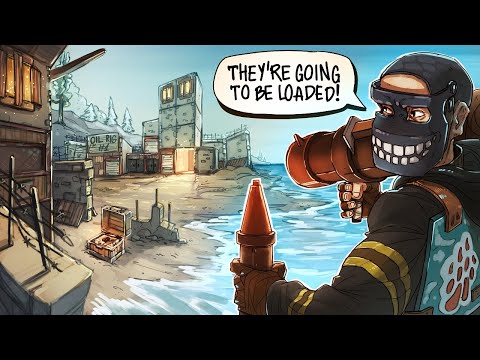 ONLINE RAIDING INSANELY RICH OIL RIG COMPOUNDS | RUST (4 of 5)