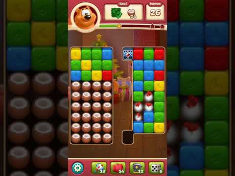 TOON BLAST 2195 crown 3 STARS