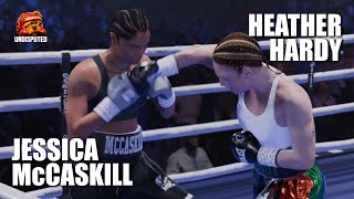 ボクシングゲーム UNDISPUTED ジェシカ・マッキャスキル vs ヘザー・ハーディ