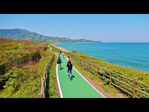 海辺の絶景サイクリング（福岡県岡垣町）