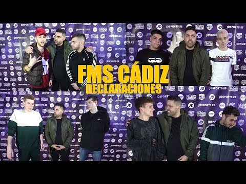 ARKANO MUY EMOCIONADO, BLON MUY SINCERO y CLARO hablan tras la batalla DECLARACIONES FMS CÁDIZ