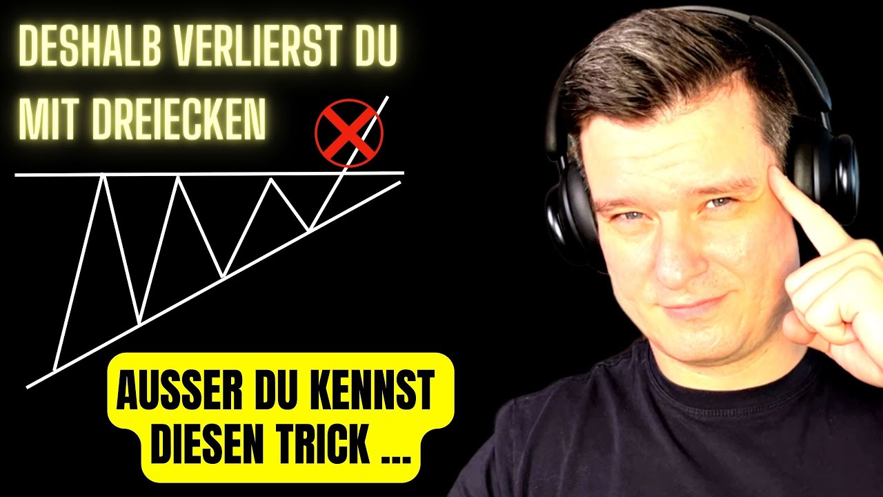 Deshalb verlierst Du mit Dreieck Formationen | Technische Analyse Bitcoin Trading Deutsch