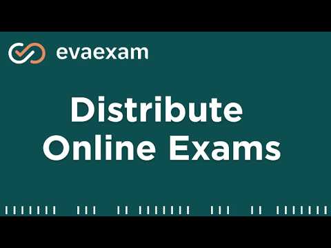 Distribute Online Exams
