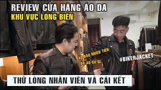 Sơn Núi giới thiệu anh em cửa hàng áo da thật khu vực Long Biên Hà Nội - FTT leather