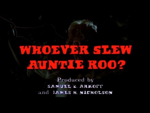 Whoever Slew Auntie Roo? (1972) PG-13 | Horror, Thriller    Trailer