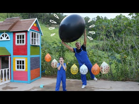 ENCHEMOS UM BALÃO GIGANTE!!! Giant Balloon