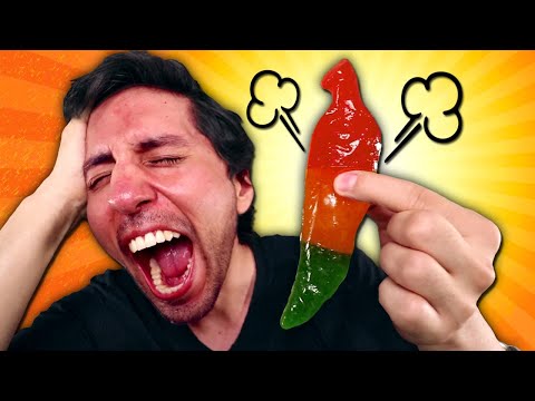 Probe las GOMITAS más PICOSAS de este MUNDO!!!