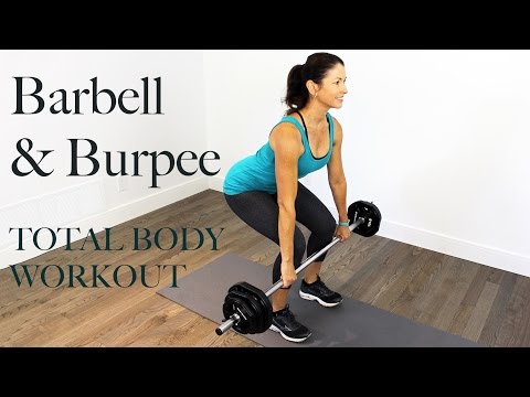 Barbell & Burpees - TEN MINUTE TOTAL BODY WORKOUT