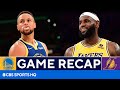Warriors vs Lakers: LeBron James puts up huge numbers in opening loss | CBS Sports HQ