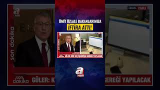 Abdullah Güler'den Ümit Özlale'ye Sert Tepki! "ÜMİT ÖZLALE BAKANLARIMIZA İFTİRA 