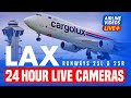 LIVE 24 7 LAX Airport Action Runways 25L 25R LIVE Plane Spotting With ATC