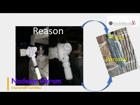 Welding Defect due to CO2 Freeze-Up on valves, regulators, and other compressed gas supply equipment