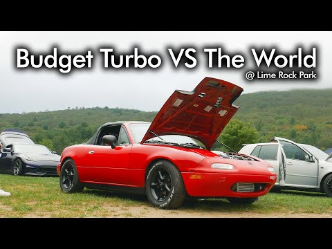 Budget Turbo Miata Hits The Track! [Binaural Audio]