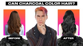 Can Charcoal Make Your Hair Healthier AND Color It?