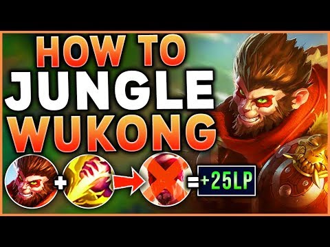 #1 WUKONG WORLD HOW TO DESTROY LEE SIN IN THE JUNGLE (IN CHALLENGER) - League of Legends