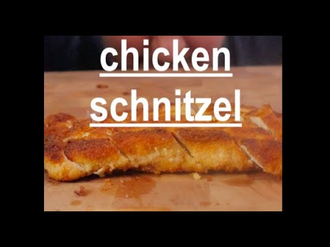 Ultimate crispy Chicken schnitzel