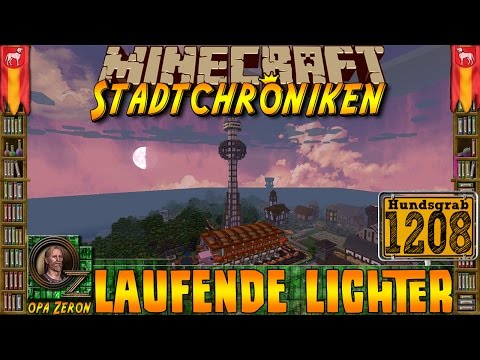 Minecraft #1208 -Stadtchroniken- Laufende Lichter [HD+Deutsch]