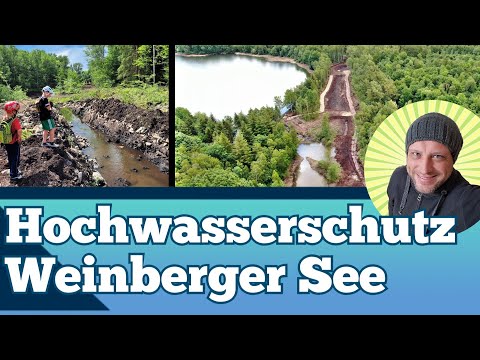 Hochwasserschutz am Weinberger See - Tour entlang der Duinger Seenplatte