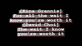 David Choi &amp; Kina Grannis -- The Way You Are Lyrics.avi