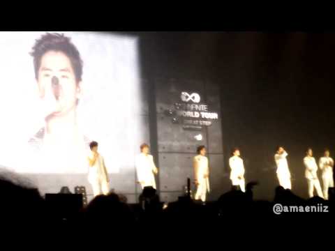 130928 OGSinBKK  INFINITE - Thank you message (Hoya & Woohyun)