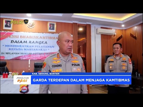 KAPOLRES SERANG APRESIASI CAPAIAN KINERJA BHABINKAMTIBMAS