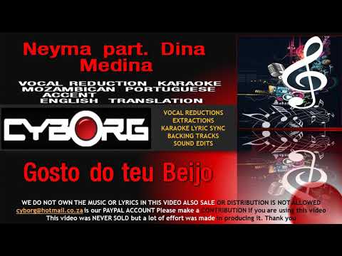FUA - Neyma & Dina Medina - Gosto do teu Beijo KARAOKE VR WITH ENGLISH TRANSLATION