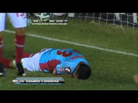 Gol de Carrera Arsenal 2-Racing 1 Fecha 4 Torneo Final 2014 Fútbol Para Todos