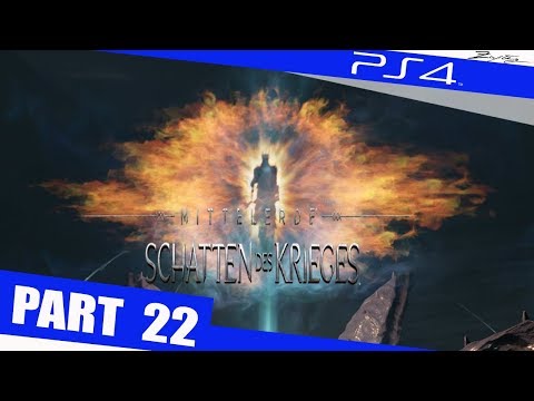 Mittelerde Schatten des Krieges Walkthrough Part 22 PS4 German Walkthrough - Shadow of War Deutsch