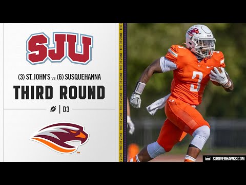 #3 St. John's vs. #6 Susquehanna Highlights | D3 Football Third Round 2024