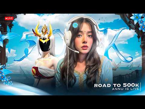 GUILD TEST ON LIVE Annu Play|| Road To 1M  Booyah!❤ | #freefirelive #shortfeed #femalegamers #fflive