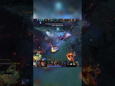 AME CLINKZ RAMPAGE VS VIRTUS PRO ON ESL ONE FALL 2021 - DOTA 2 PRO CLIPS #SHORTS