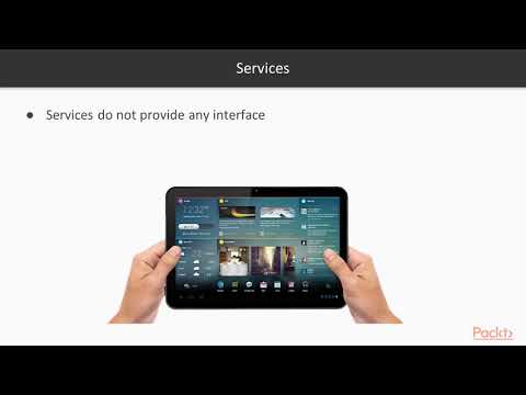 Hands On Android Application Components Services and Fragments Services | packtpub com