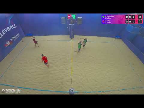 18:40 D. Vakulenko / V. Kelbas - O. Kulyk / O. Yurtov 23.01.2023 | Winners Beach Volleyball